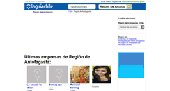 Desktop Screenshot of guia-antofagasta.laguiachile.cl